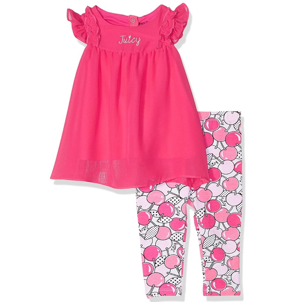 Juicy Couture Baby girl pants set